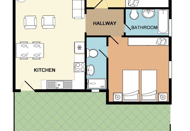 Ferienwohnung in Stalos - Rouladina Apt 5 Ferienwohnung in Stalos - Rouladina Apt 5
