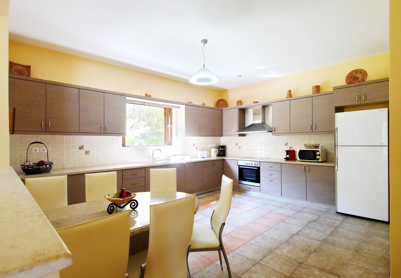 Kitchen at Villa Alexandros, Spartia, Kefalonia