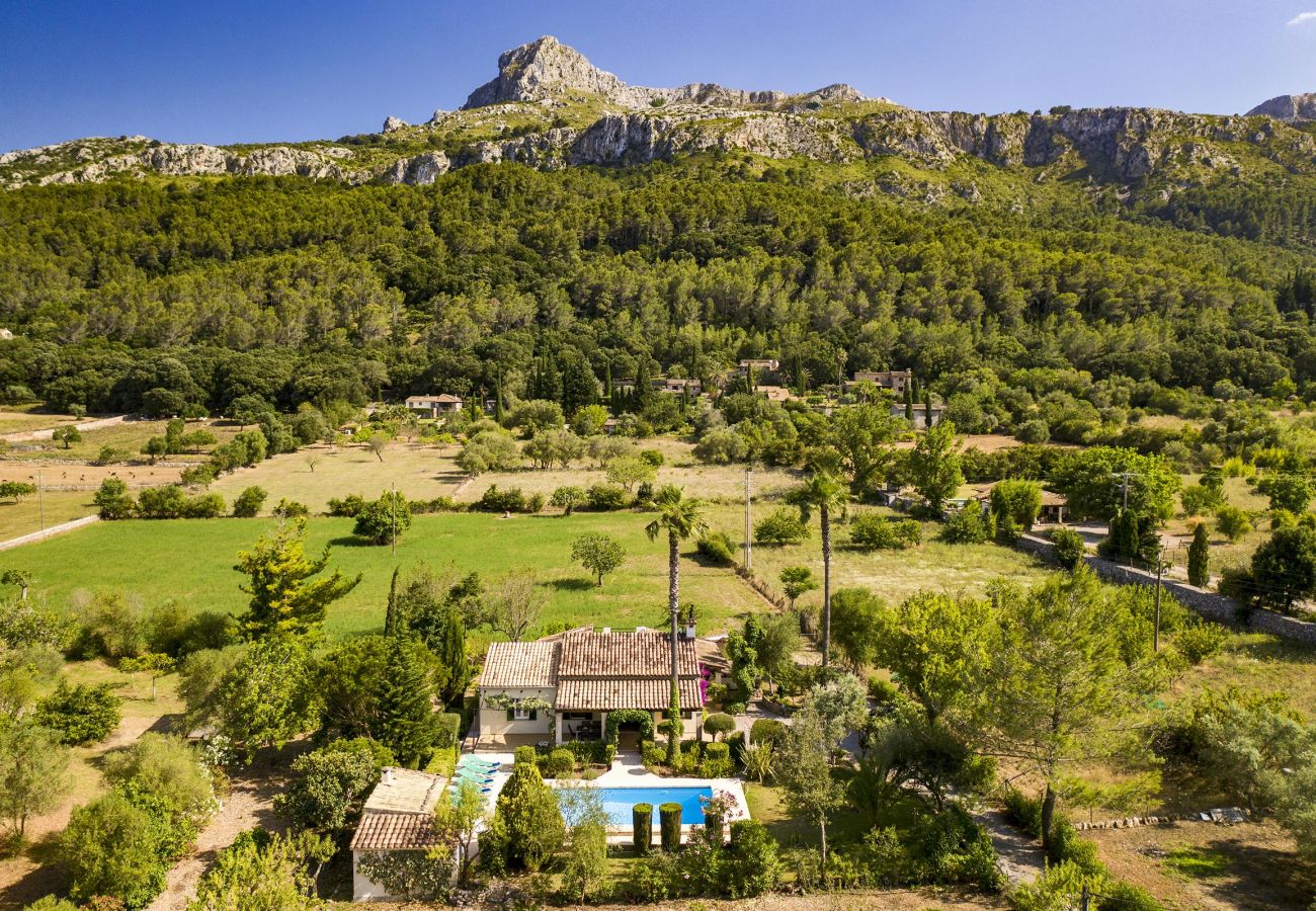 Villa Plana, aerial view