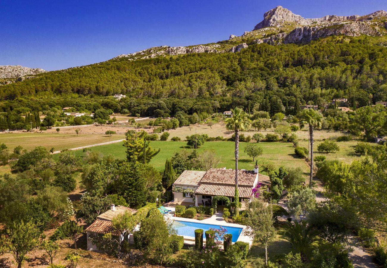 Villa Plana, aerial view