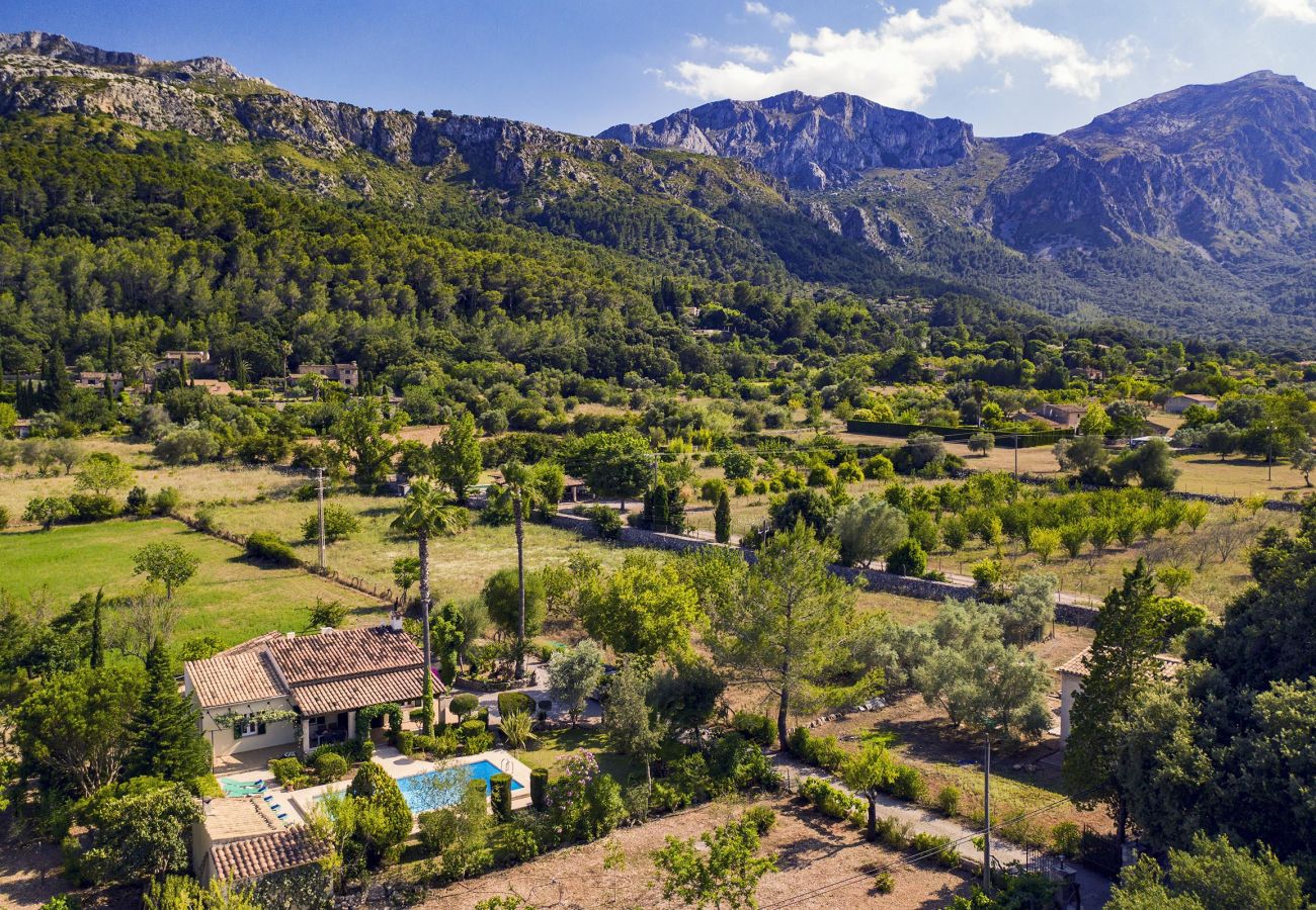 Villa Plana, aerial view