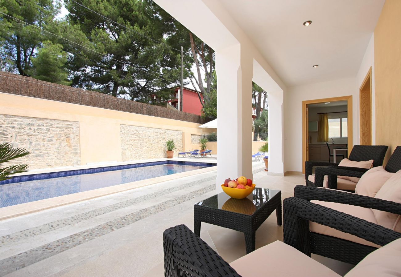 Villa Medina, terrace, pool